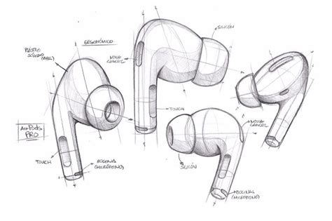 Materials Required for Sketching Airpods