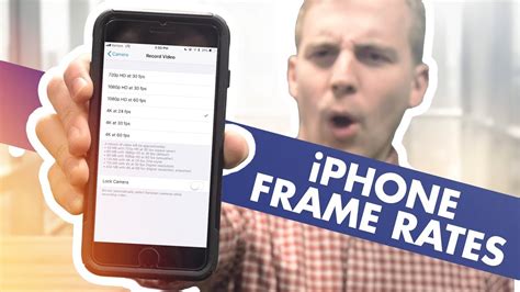 Maximum Frame Rate Capabilities of the iPhone