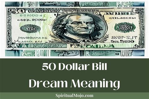 Meaning of Significant Dollar Bills in Dream Decoding