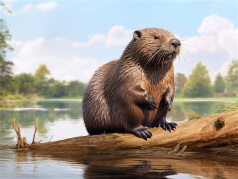 Mesmerizing Wildlife Encounter: Unforgettable Meeting with a Beaver