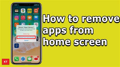 Method 2: Deleting the Launcher from the Home Screen