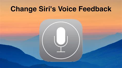 Method 2: Utilizing Siri Voice Feedback Options to Manage Alerts