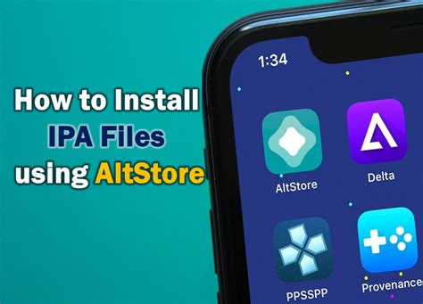 Method 2: Utilizing the AltStore Application for Installing IPA Files Seamlessly