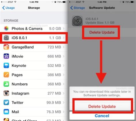 Methods for Removing iOS Releases