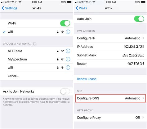 Modifying IP Configuration on iPhone through Cellular Network