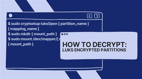 Mounting and Accessing an Encrypted Partition on a Linux System