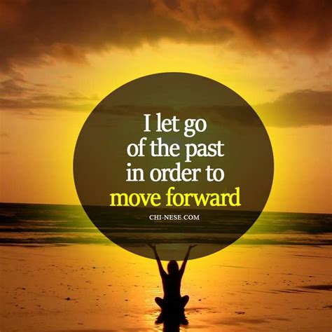 Moving Forward: Letting Go of the Past