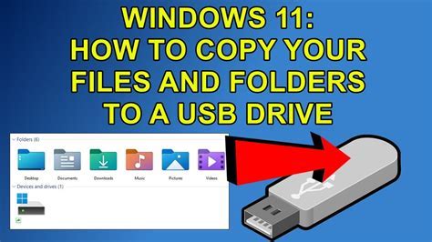 Moving files and folders using USB drives or external hard disks