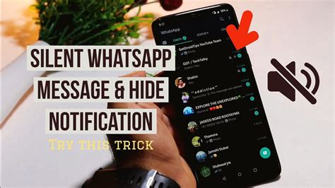 Muting or Disabling WhatsApp Notifications on Your Smart Wrist Device
