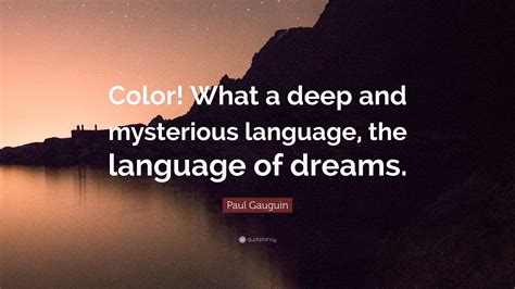 Mysterious Messages: The Language of Dreams