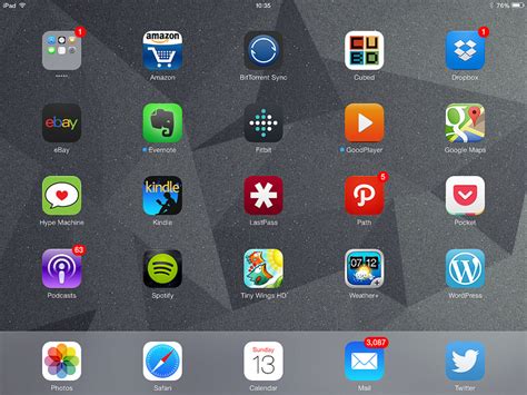 Navigating the App Store for iPad mini 1