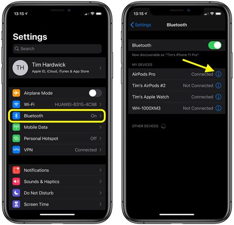 Navigating the Settings: Accessing AirPods Pro Functions