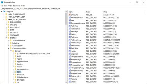 Navigating to the Registry Key of the Program