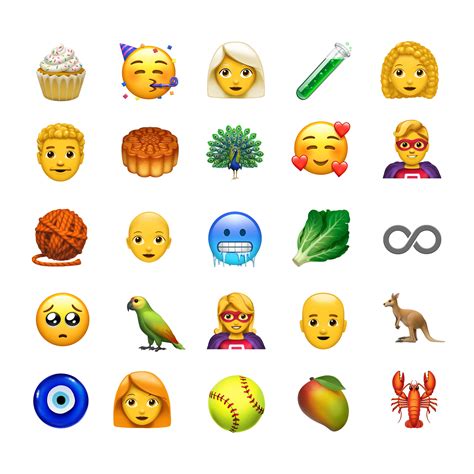 New and Updated Emojis