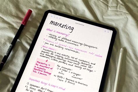 Note-Taking Strategies for iPad Users