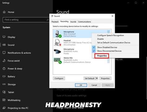 Optimize the Volume Output of Your Headset Mic