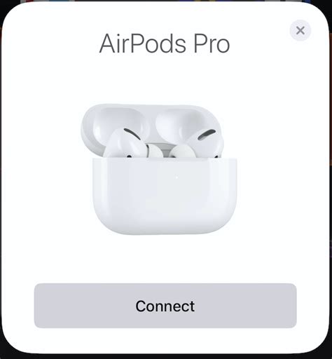 Pairing AirPods with iPhone or iPad