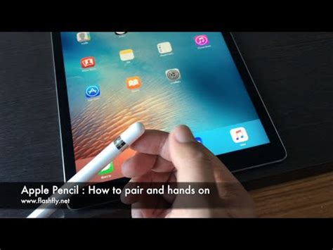 Pairing Apple Pencil with iPad via Bluetooth