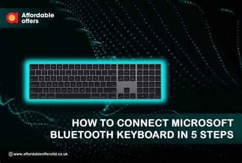 Pairing and Connecting a Bluetooth Keyboard