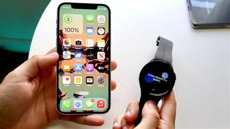 Pairing the Samsung Timepiece with iPhone 11