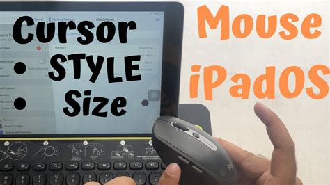 Pairing your iPad with a Portable Cursor