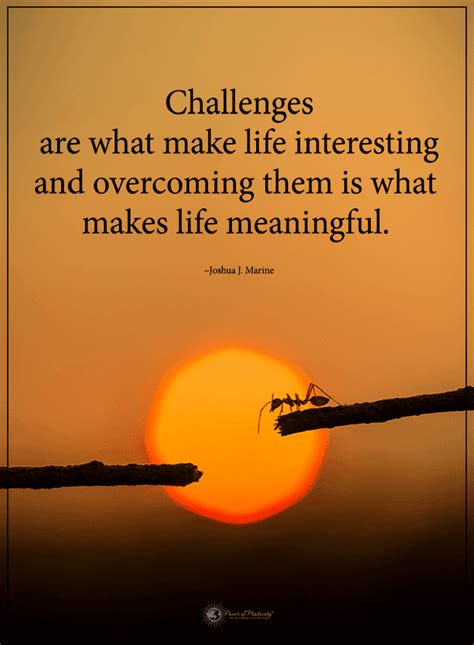 Perception of Life's Challenges