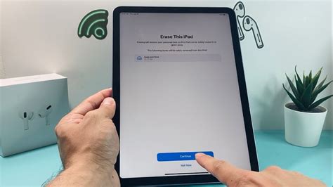 Performing a Factory Reset on iPad Air 4: An In-Depth Walkthrough