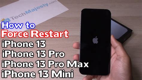 Performing a Force Restart on the iPhone 13 Mini: Simple Steps to Resolve Issues