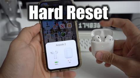 Performing a Soft Reset on AirPods