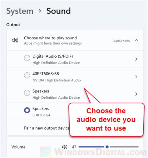 Personal Preference: Choosing the Right Audio Output Device