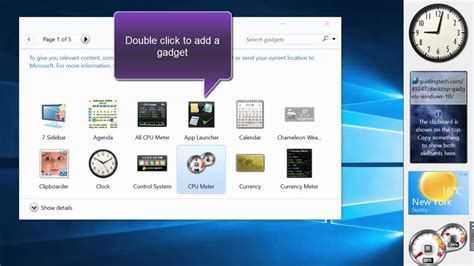 Personalize Your Desktop: Customizing Gadgets on Windows 10