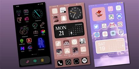 Personalize your home screen design