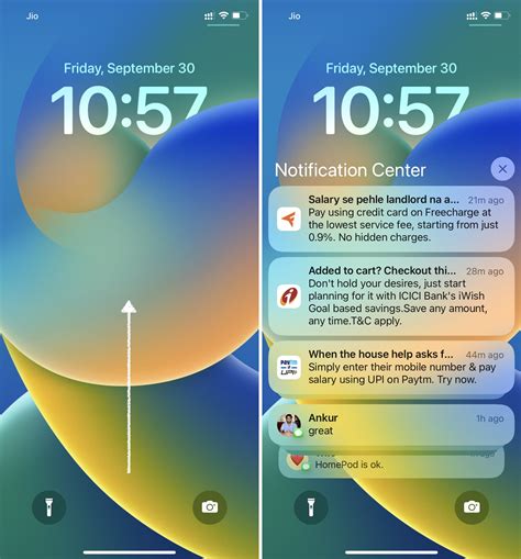 Personalizing Your Smartphone's Lock Screen and Notification Center