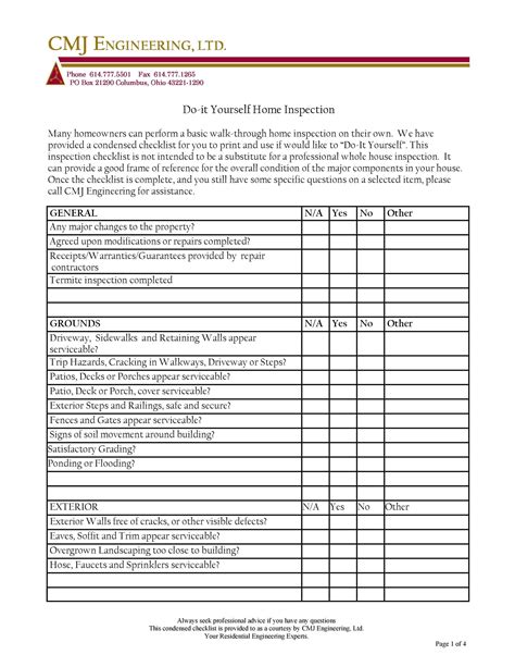 Physical Inspection: Exterior Condition