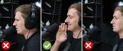 Positioning the Microphone Correctly