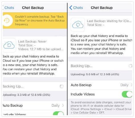 Possible Causes for Inability to Locate Data Backup on WhatsApp for iPhone