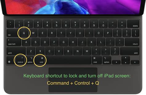 Power off your iPad Pro effortlessly using a keyboard shortcut