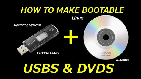 Prepare a bootable USB or DVD