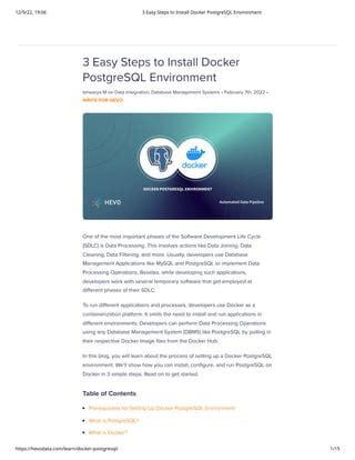 Prerequisites for Setting Up Docker Environment on the Windows Platform