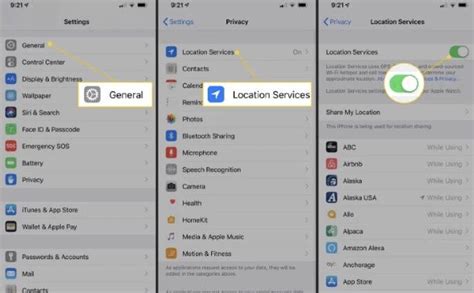 Preserving Battery Life: Turning off Location Services for Unused Applications