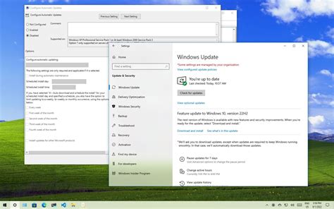 Preventing Automatic Installation of Updates in Windows 10