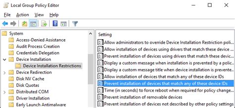 Preventing Automatic Updates for Specific Drivers