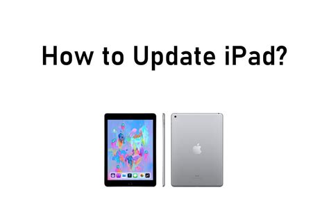 Procedure to Update the iPad 2