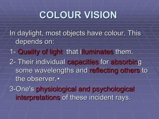 Psychological Interpretations of the Puzzling Vision