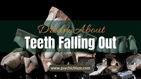 Psychological Meanings of Obsidian Teeth Dislodging in Dreamscapes