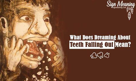 Psychological Perspectives on the Symbolism of Losing Teeth in Dreams