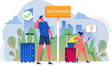 Reaching out to Local Authorities or Lost and Found Services