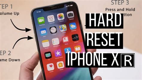 Rebooting Your iPhone XR Using Settings
