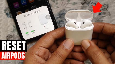 Rebooting and Resyncing Your AirPods