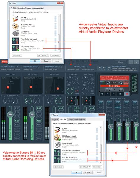 Reconfiguring audio output with Voicemeeter